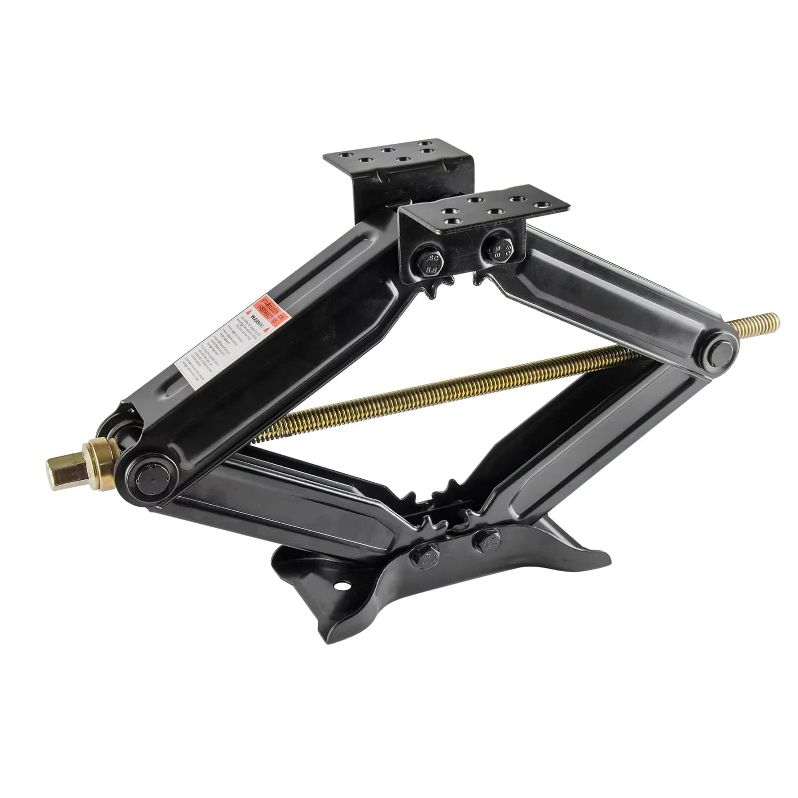 Car RV Jack Mini Hydraulic Scissor Jack With Hand Crank Portable Quick Manual Lift for Camper RV VAN SUV Truck