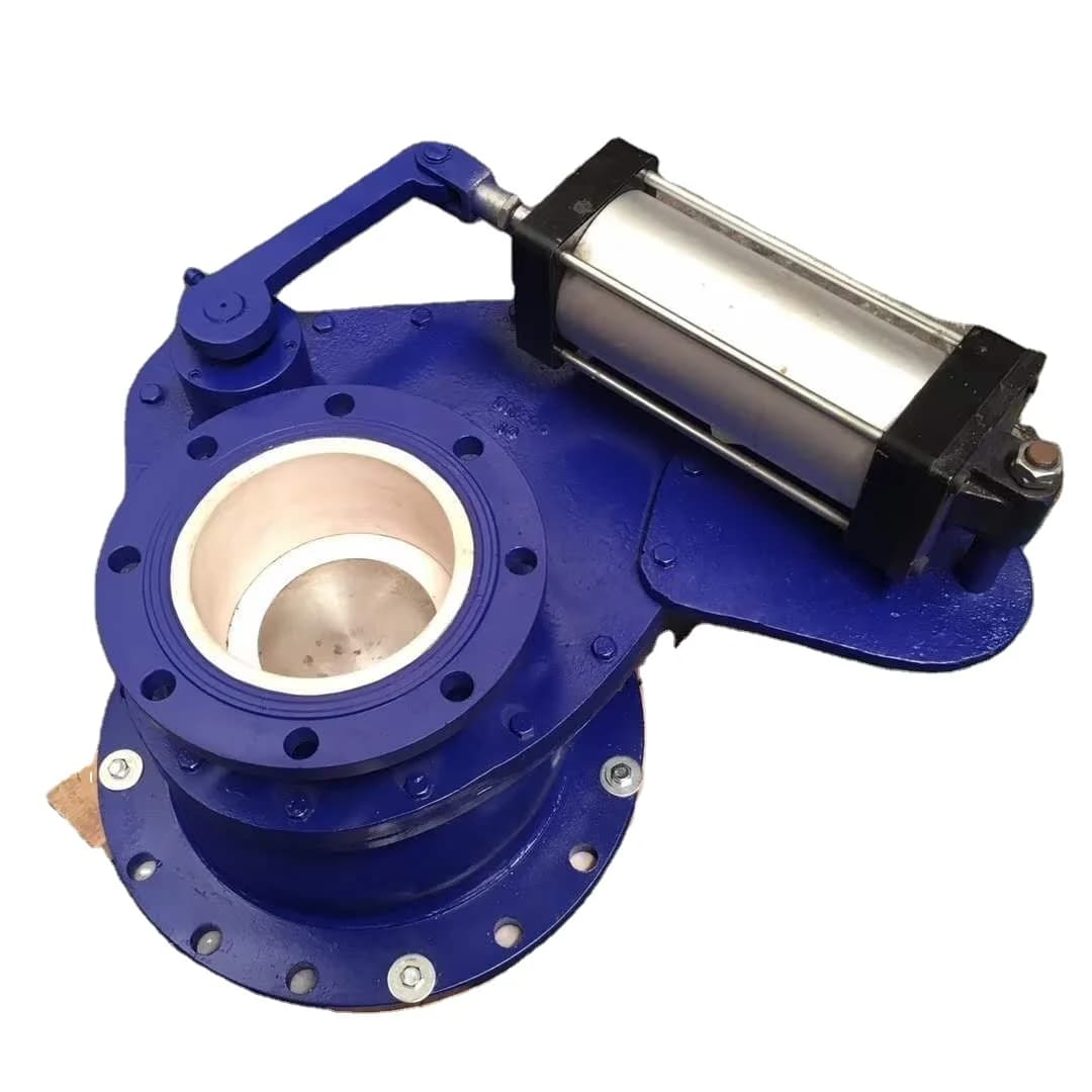 DN200 Rotary Valve 8" With Stainless Steel 304 Explosion-proof Motor For Woodchips