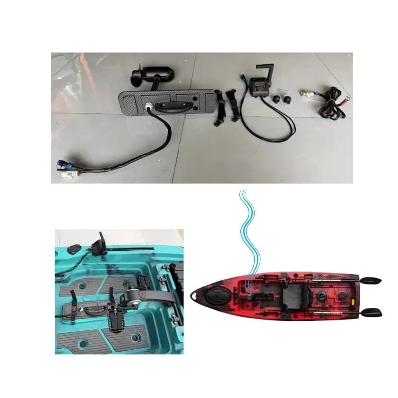 Best Seller 65lbs Brushless Hybrid Engine Powerful Electric Trolling Motor for Pedal Kayak Diver Outdoor