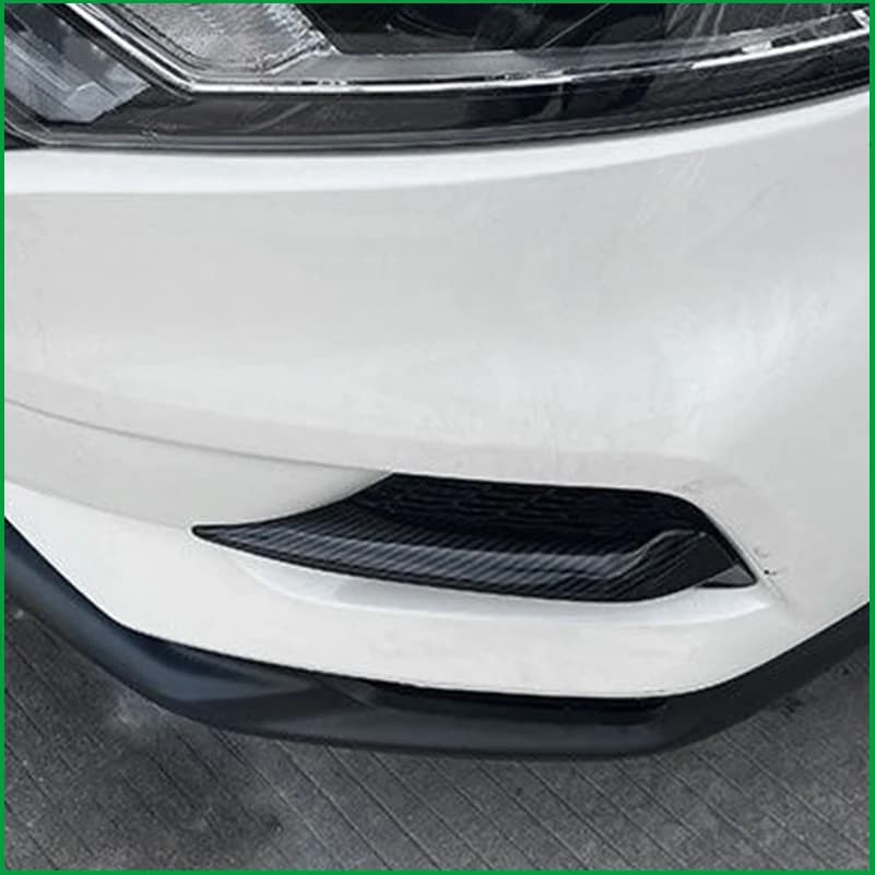 Car Styling For Nissan Qashqai J11 2017-2019 Fog Light Lamp Eyelid Cover Sticker Trim Decorative Auto Parts Accessorie