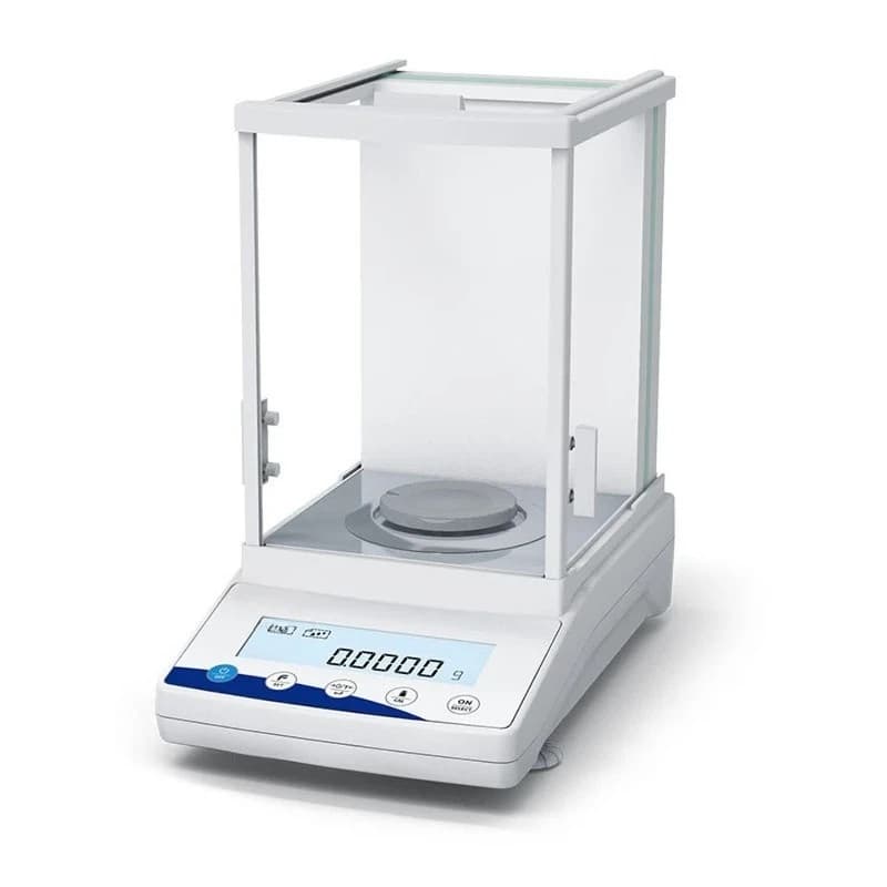Cast aluminum fuselage 1/10,000 electronic analytical balance, laboratory 0.0001g 0.1mg high-precision scale