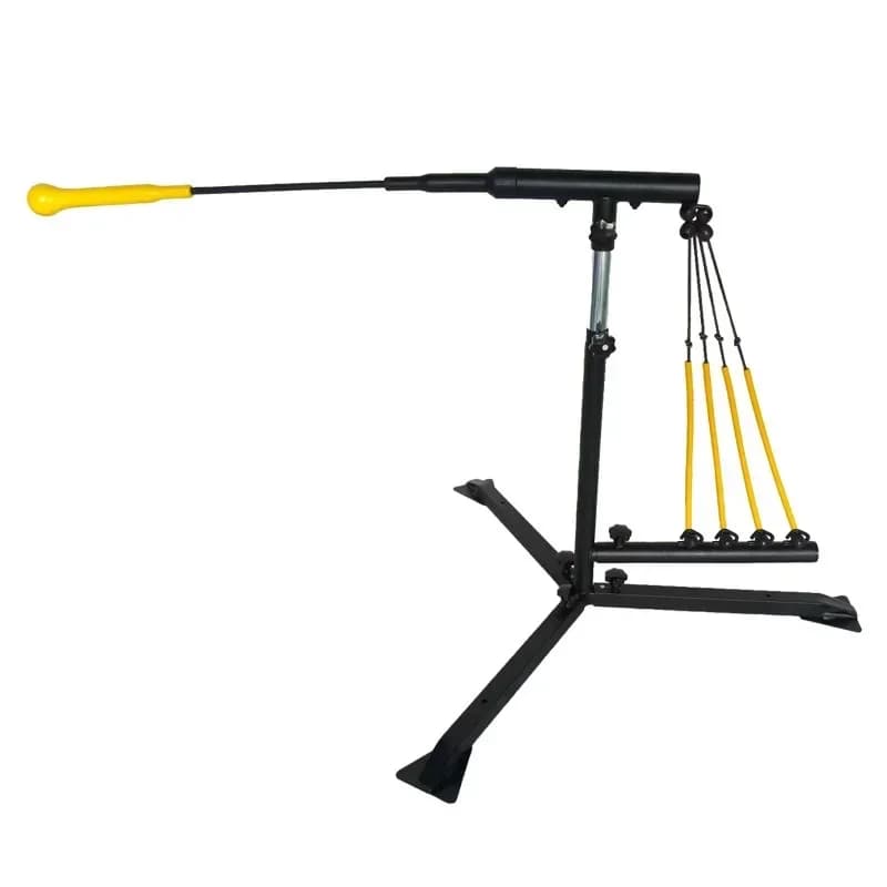 Junior Baseball Softball, Auxiliary Practice Batting Trainer, Portable Removable, Tripod Batting Rack