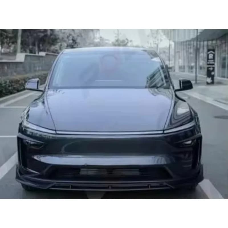 Car Body Kit Suitable for Tesla Model Y 2024+ FAST Style Aerokit,include Front Lip,rear Diffuser,side Skirts,spoiler,gloss Black