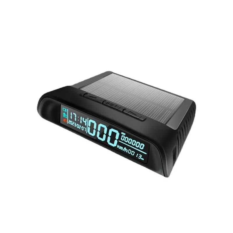 Solar GPS multi-function speedometer, suitable for high-precision speedometer for cars and RVs
