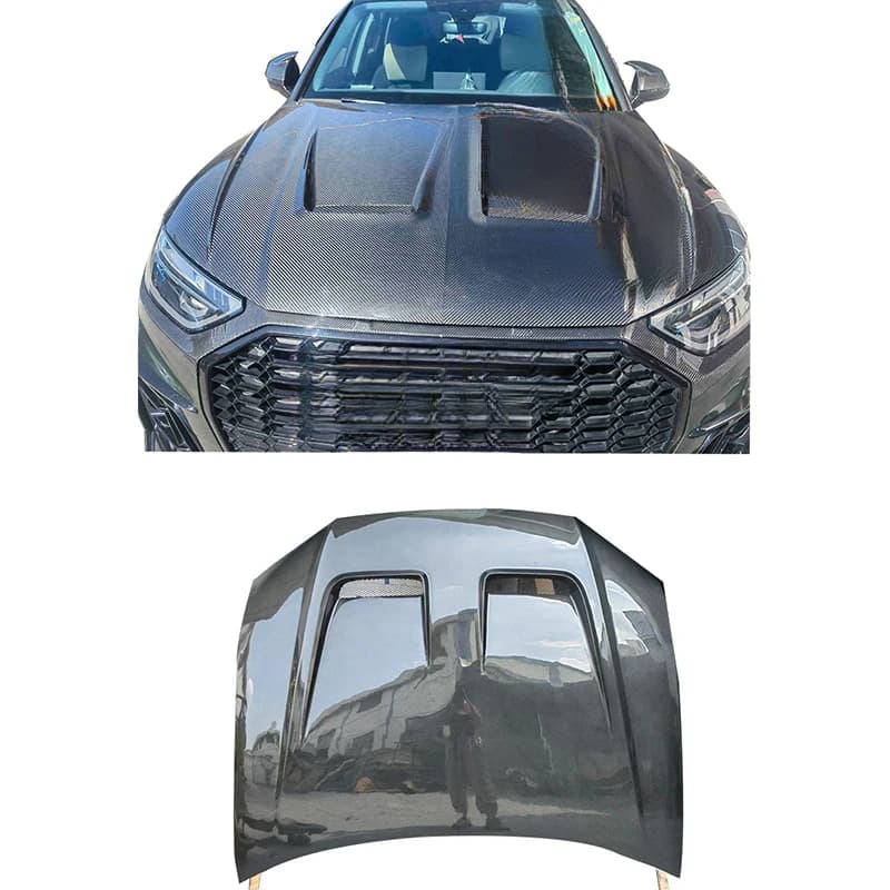 M Style Dry Carbon Fiber Engine Hood Bonnet Perfect Fitment