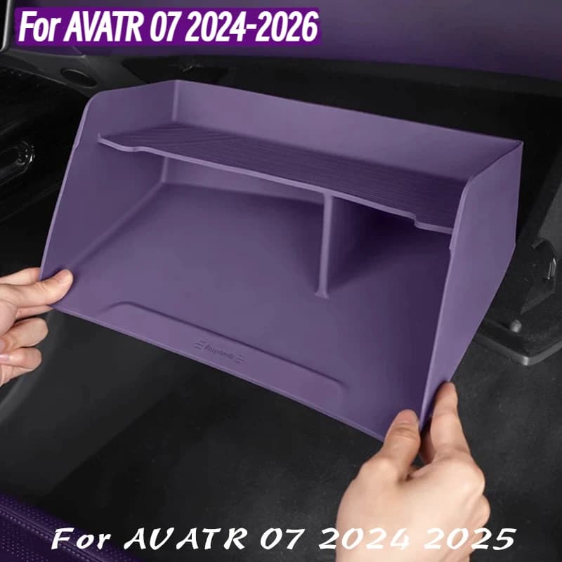 For AVATR 07 2024-2026 Car Styling Copilot Co-driver's Storage Box Interior Decoration Auto Accessories