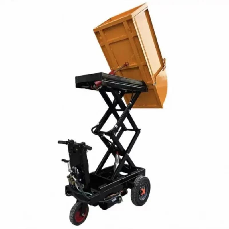 Construction site special hydraulic lift dump elevator dump truck garbage truck