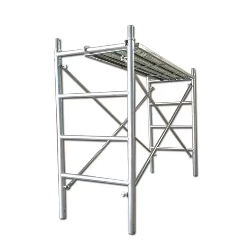 LMM60 wide mobile scaffold hot dip galvanized door frame interior decoration rack