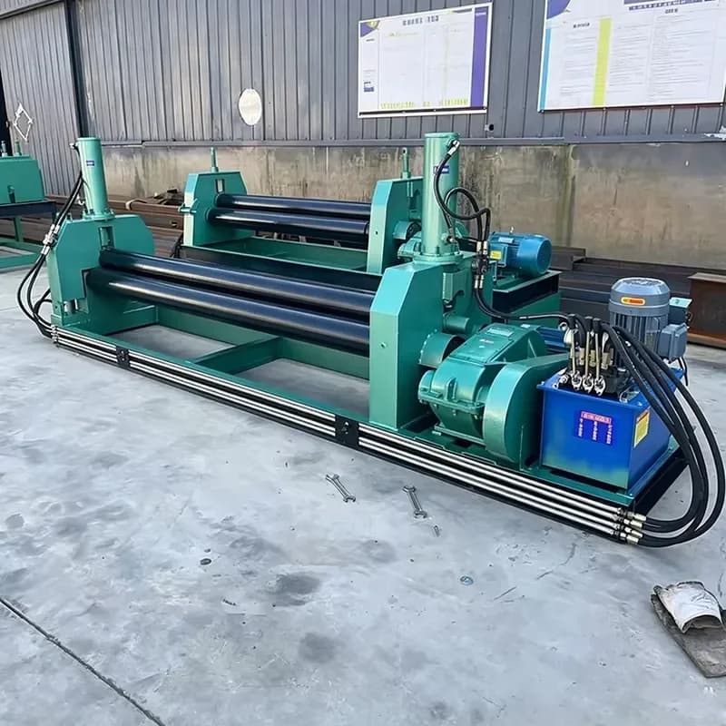 CE Certification Powerful Output 380V Steel Stainless Steel Plate Cylinder Rolling Machinery High Precision Steel Plate