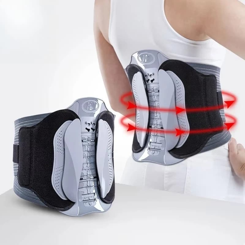 Medical Lumbar Support Belt for Pain Relief, A New Type of Analgesic Orthopedic Back Traction Spinal Support Belt