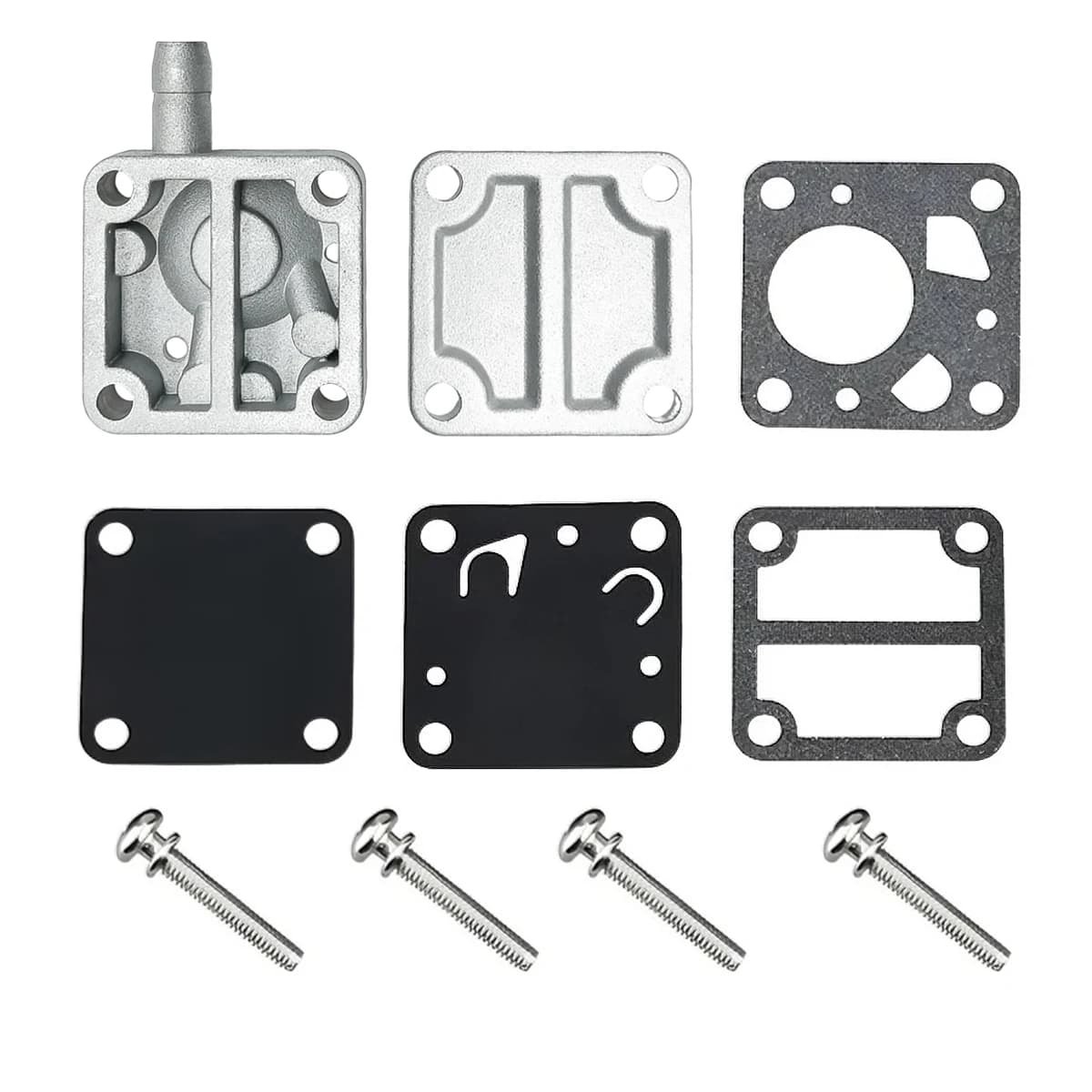 Fits 4HP 5HP 6HP Material No Carburetor Fuel Pump Precision Machining Easy Installation Single-piece Repair Kit