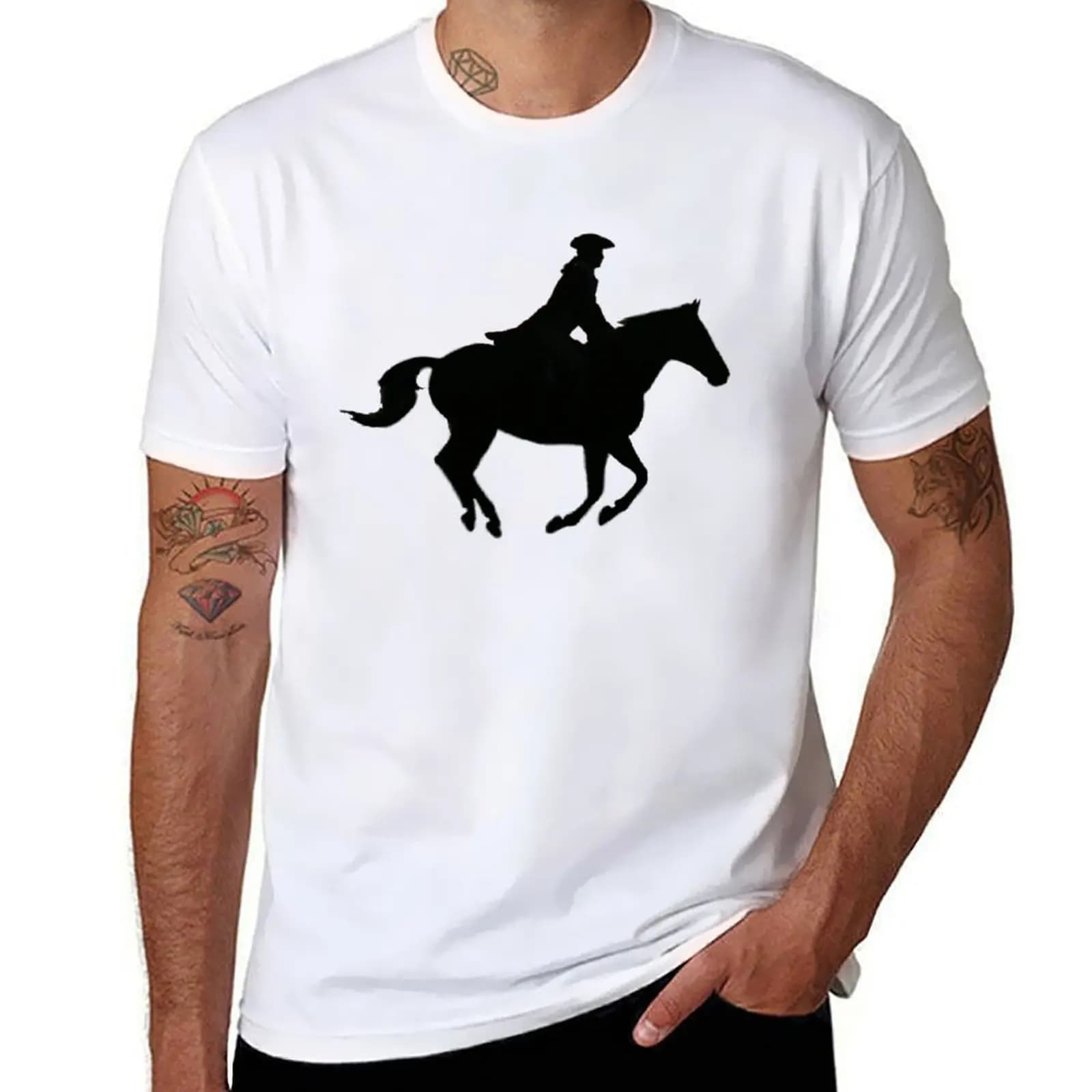 The Highwayman Comes Riding, Riding... T-Shirt printed t shirts for man essential t shirt T-Shirt