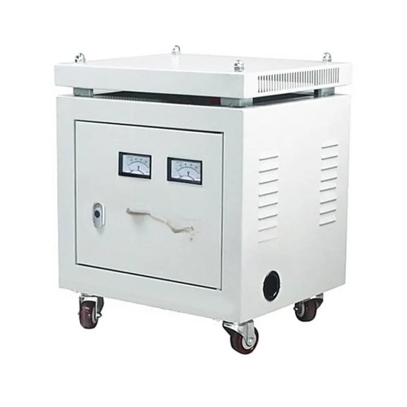 Three-phase step-up transformer