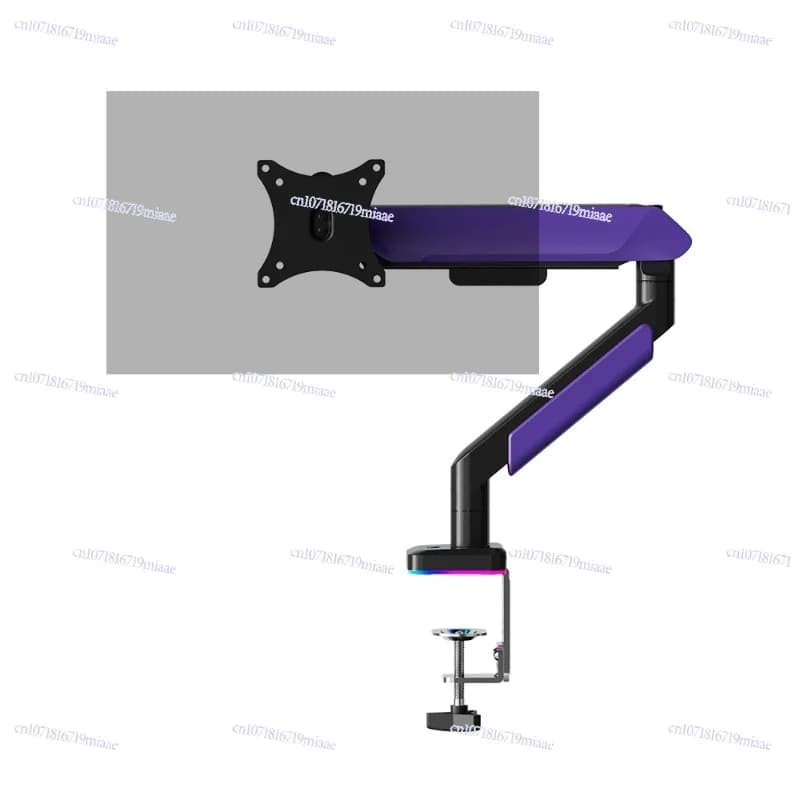 Gaming display bracket Pneumatic rotating robotic arm Monitor screen load-bearing 2-15KG