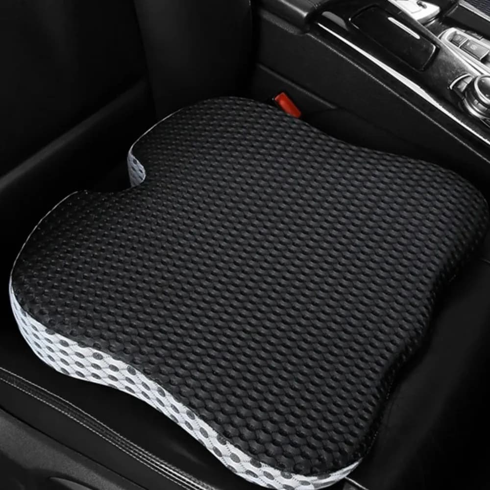 Car Wedge Seat Cushion Memory Foam Car Driver Seat Office Chair Wedge-shaped Seat Cushions Orthopedic Support Pain Relief