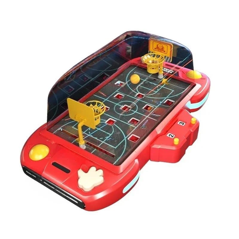 Two-person battle on the desktop, basketball parent-child interaction Children's puzzle 6-year-old thinking training
