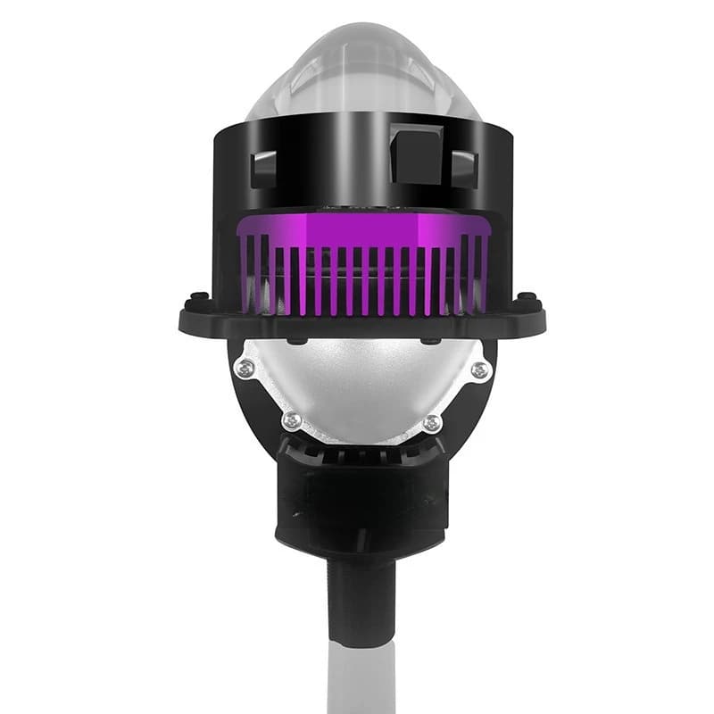 Car led headlight lens short square tail single direct lens car led headlight