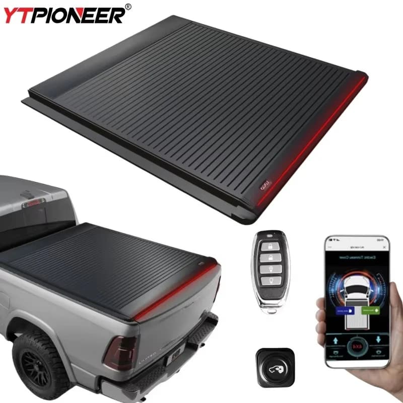 For 2019 2022 Dodge Ram 1500 Dt Rebel 2500 3500 5.7ft 8ft Pickup Aluminum Roller Shutter Lid Truck Tonneau Cover Bed Cover