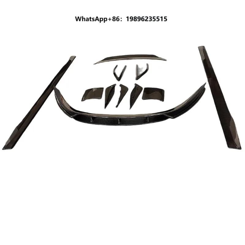2015-2017 New Arrived Carbon Fiber Front Lip Side Skirts Kits