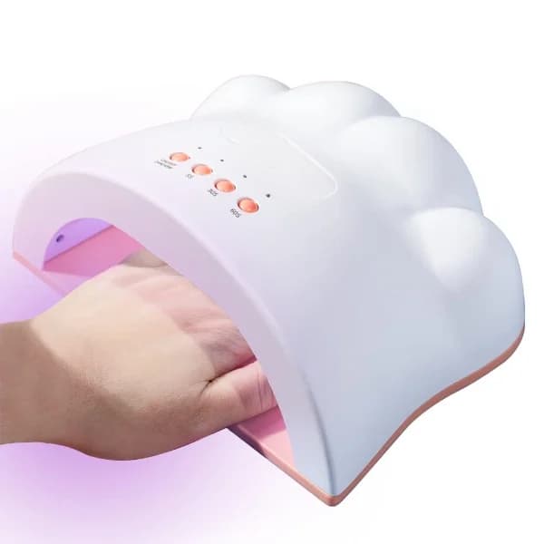 UV LED Nail Lamp 48W  Claw Shape Nail Dryer Gel Polish Nail Light with 3 Timer Setting Lamp Logo