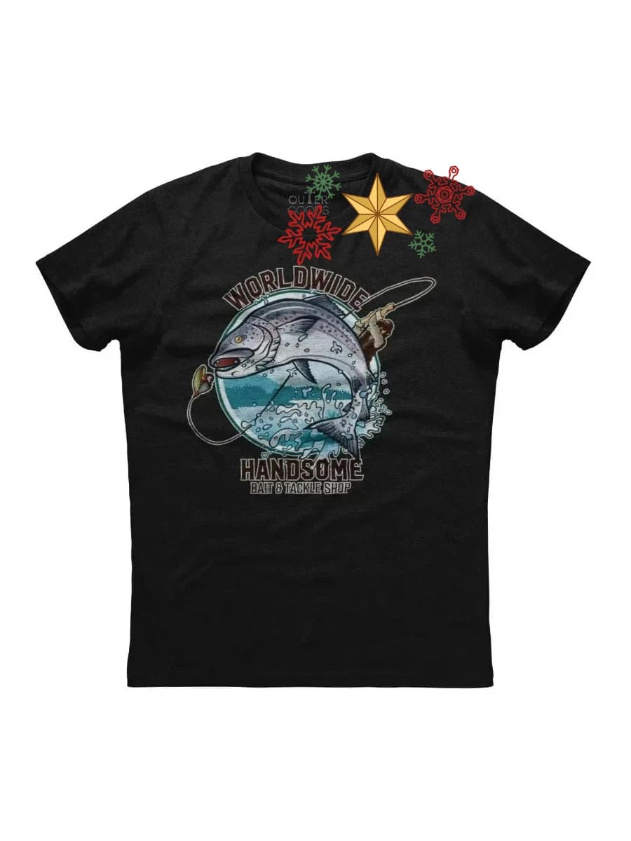 Unique Fishing Graphics Designed Angler Gift T-Shirt. Summer Cotton O-Neck Short Sleeve Mens T Shirt New S-3XL