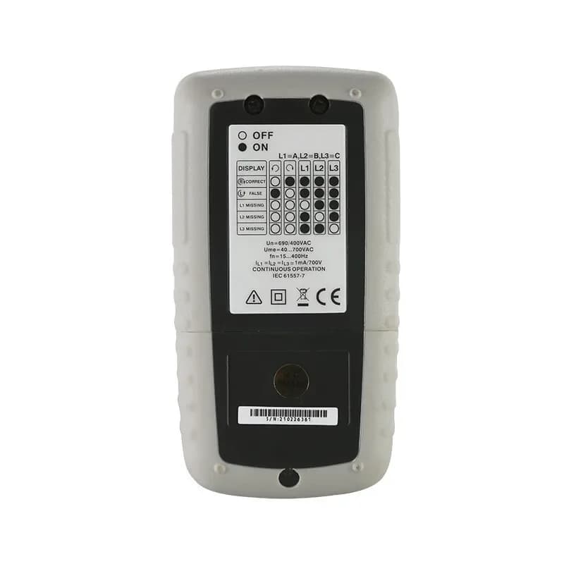 Phase sequencer DT-901/902 Three-phase phase indicator Electrical phase detector Steering indicator