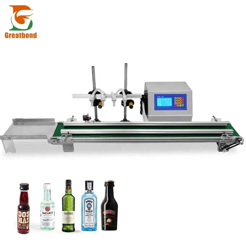 High Quality Factory Stainless Steel Open Loop Intelligent Control Fully Automatic 4 Heads In Line Conveyor Belt Filling Machine