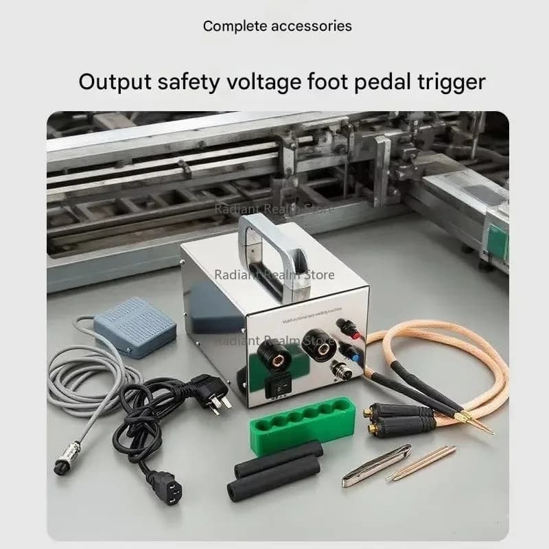 Portable Small 18650 Butt Welding Machine – DIY Tool for Lithium Battery Welding (Pure Nickel/Nickel-Plated Spot Welding)