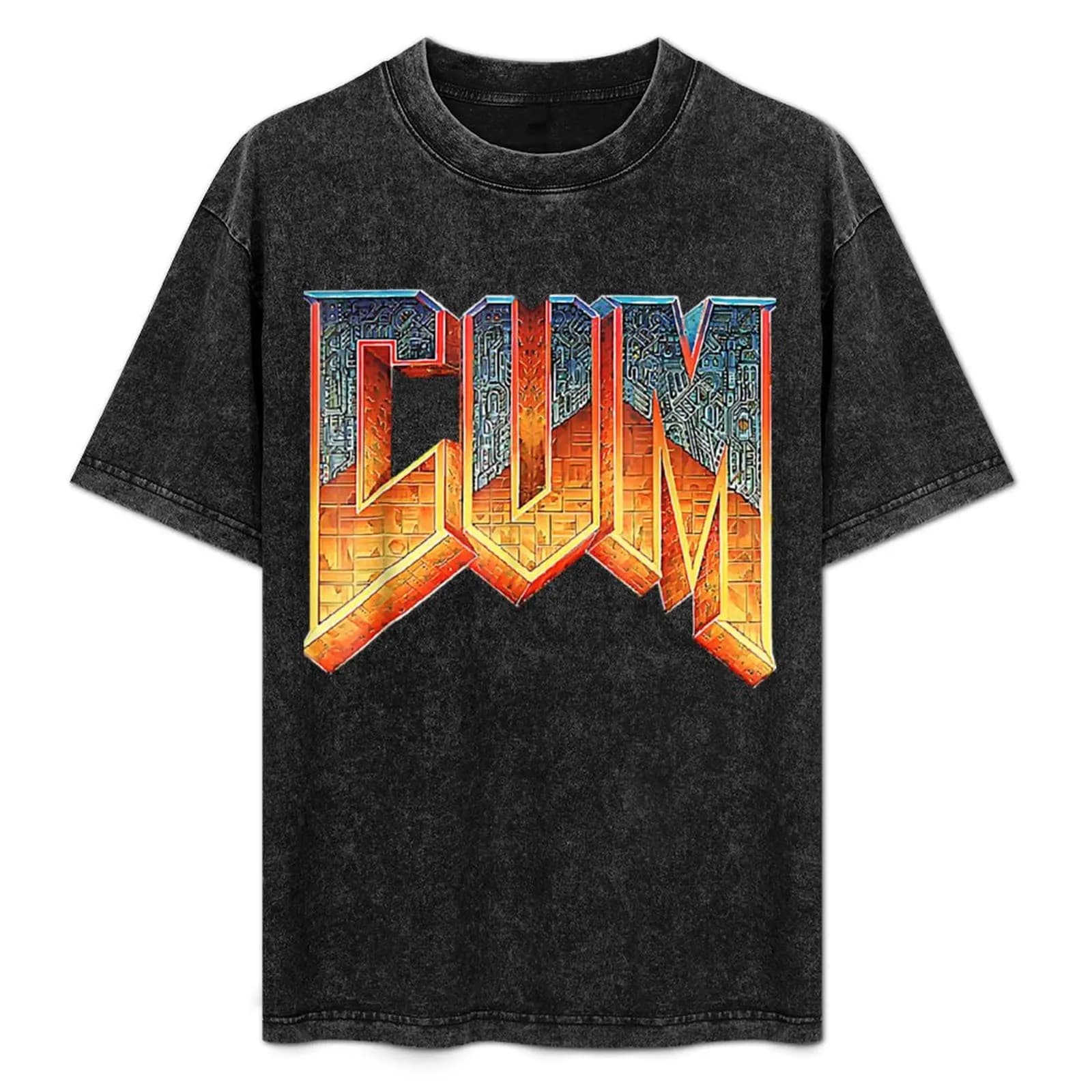 Doom-Cum Game Women Essential T-Shirt summer clothes anime clothes mens graphic t-shirts hip hop