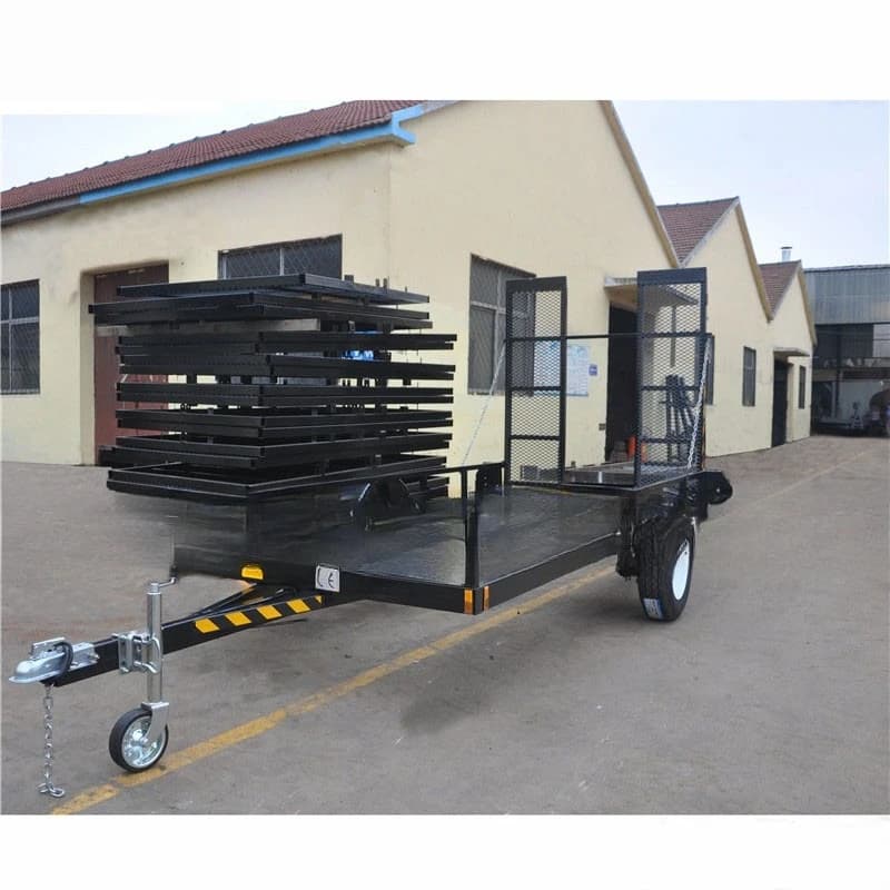 1 ton car trailer, off-road vehicle transport trailer