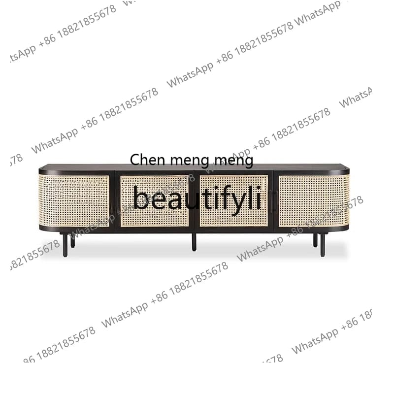 Reception living room TV cabinet model room, Nordic simplicity, dining side cabinet  R