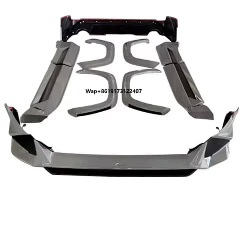 Premium Front & Rear Bumper Kits with Grille - TRD Style Conversion for RAV4 (2020-2023)
