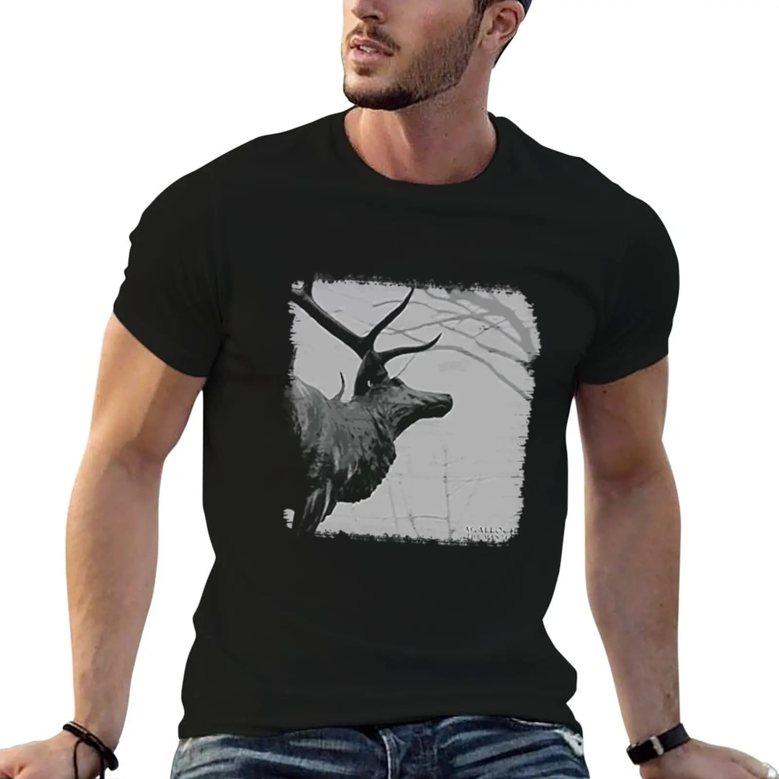 Agalloch The Mantle Breathable Young Playing T-Shirt Holiday Lightweight T-Shirt