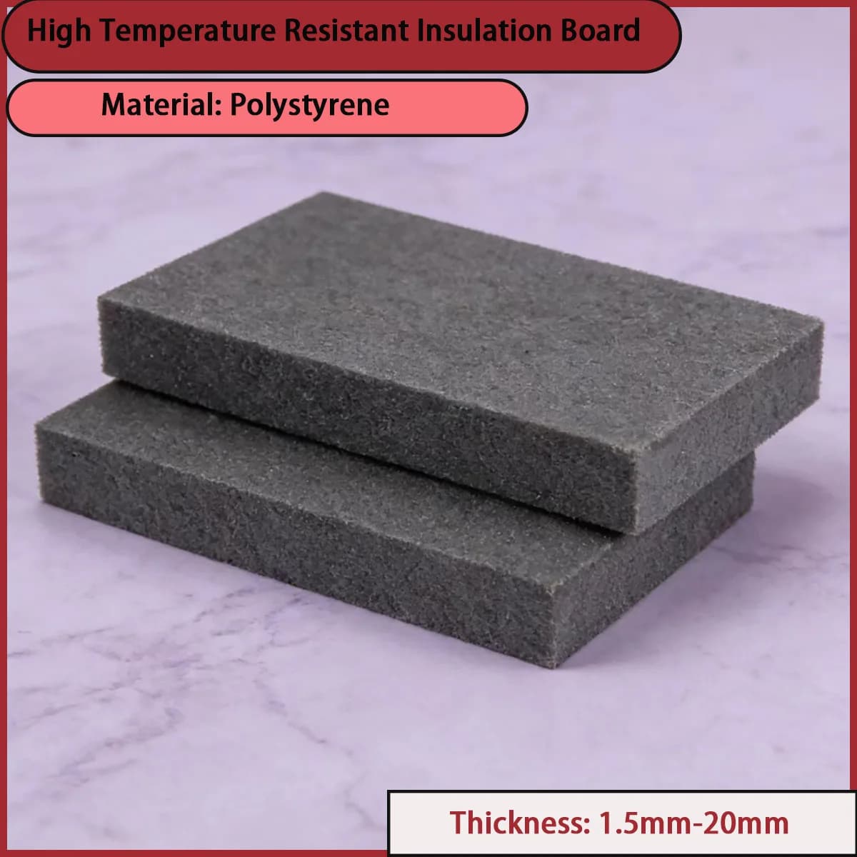 High Temperature Insulation Board with a Thickness of 1.5mm-20mm Is Used for Industrial Kilns, Building Exterior Walls, Etc