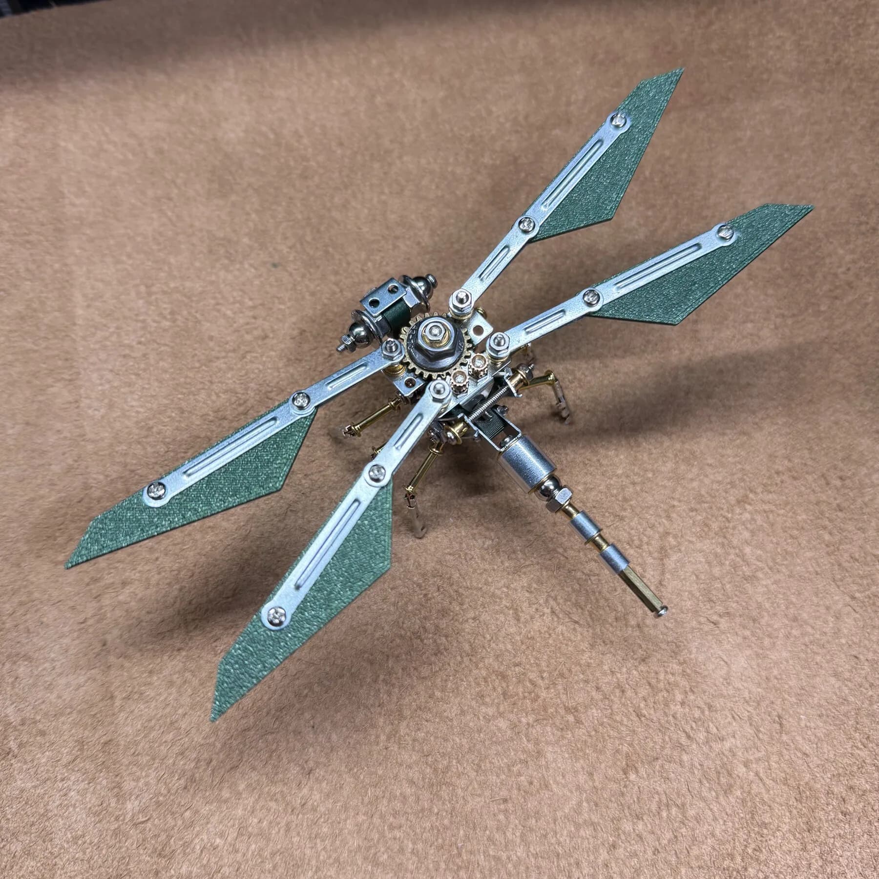 Wings Cruiser Steampunk Insect Mechanical Dragonfly Creative Handmade DIY Gift