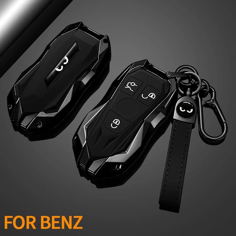 For Mercedes Benz A B C E Class GLS GLA GLK GLC CLS CLA AMG W204 W205 W212 W463 W176 Car Key Case Protector Easy Installation