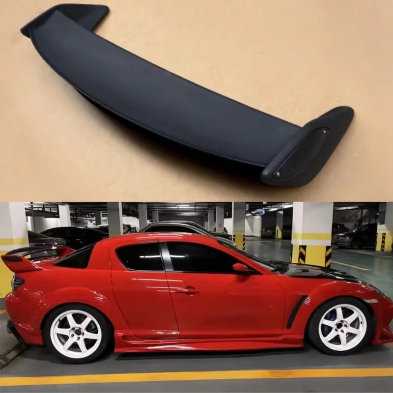 Suitable for RX-8 FRP Car Rear Wing and Glass Fiber Reinforced Plastics Tail Wing for RX-8