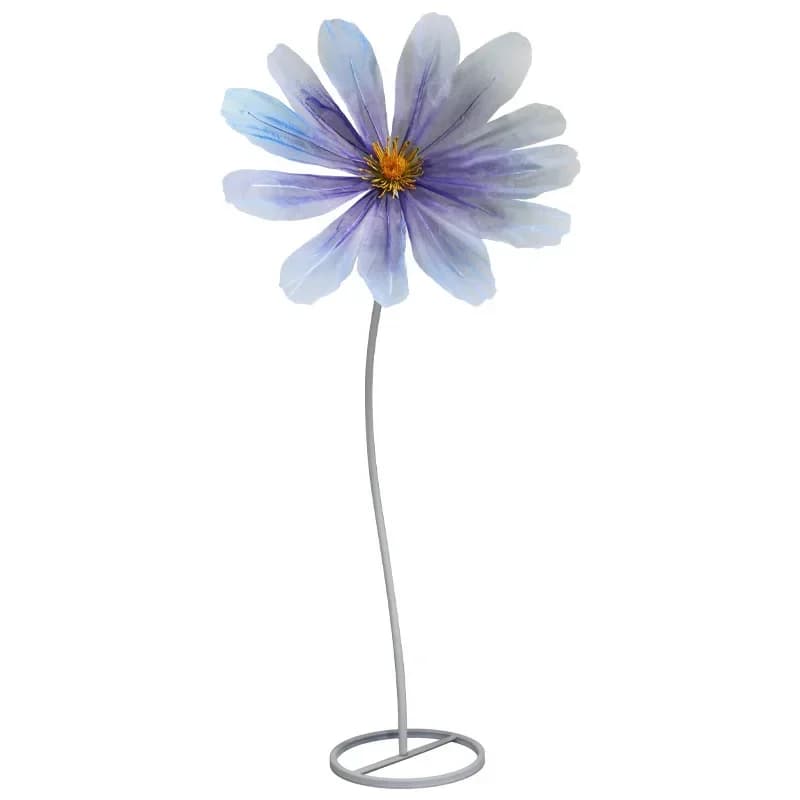 Simulation flower silk daisy wedding wedding runway stage decoration props road lead flower art shopping mall window beauty