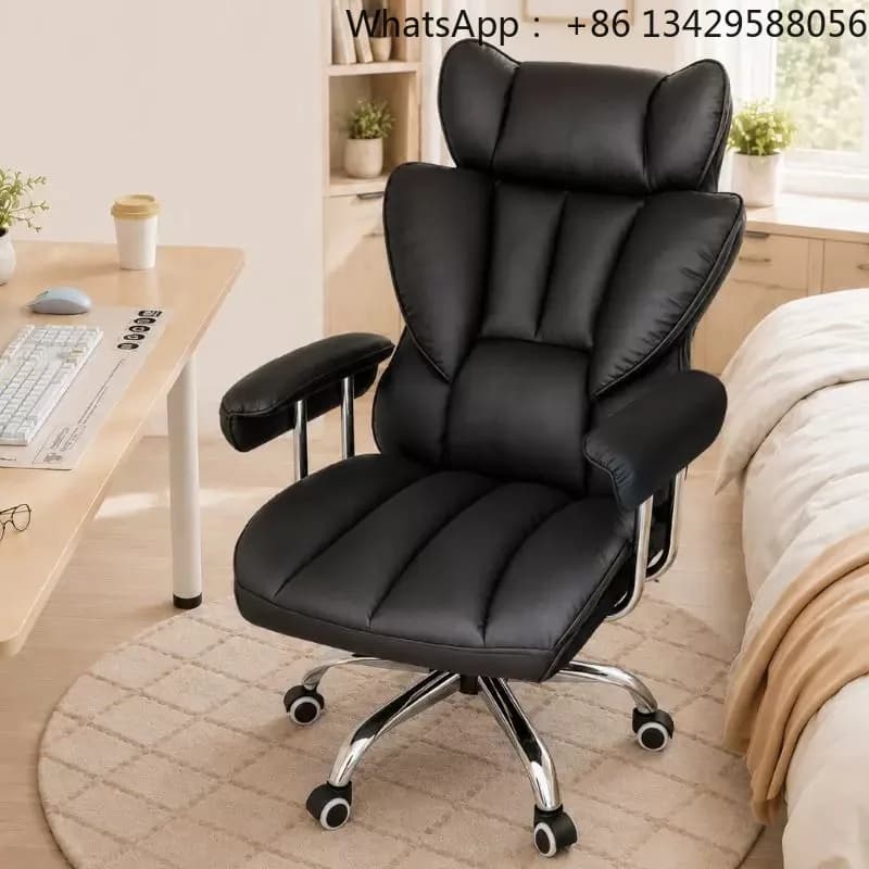 Big and Tall Office Chair 400lbs with Footrest, High Back  Ergonomic Computer Chair