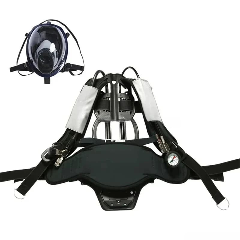 - Self-contained comprsor, equipped with .-liter cylinders and fire-fighting equipment accsori.