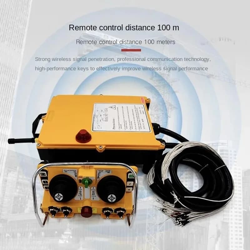 Rocker F24-60 Tower Crane Wireless Remote Control 6 Buttons Waterproof Dustproof Industrial Strength New Model