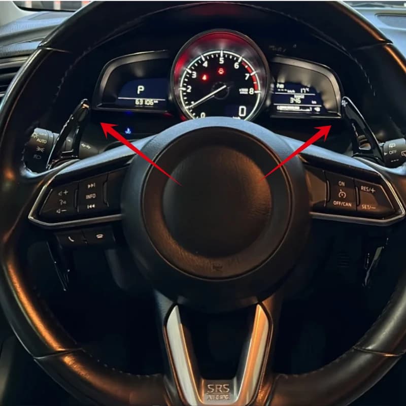 For Mazda 2 3 6 CX-3 CX-4 2013 CX-5 2016 2017 2018 MX-5 Atenza Axela 2014-2018 DSG Car Steering Wheel Shift Paddle