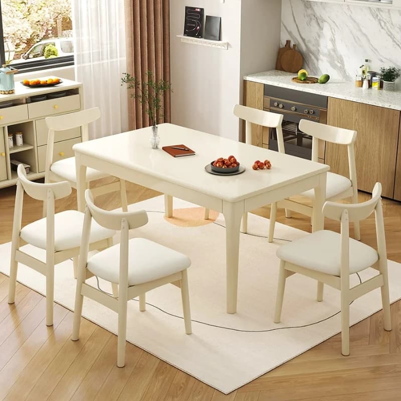 Multifunctional Restaurant Home Dining Tables Modern Seating Room Marble Dining Tables Mesas De Jantar Living Room Furniture