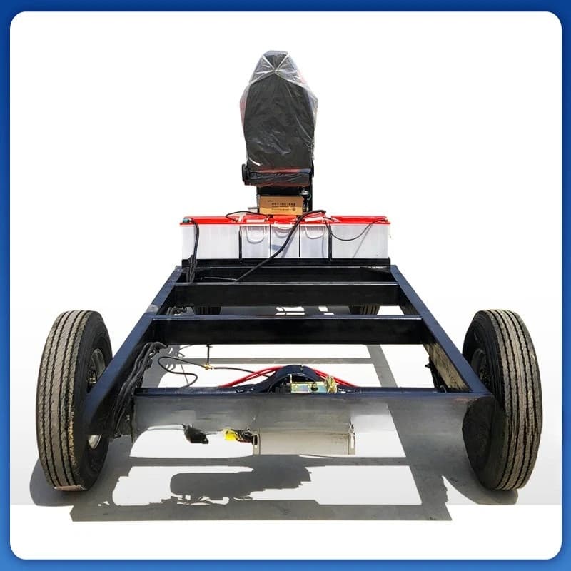 Scenic electric sightseeing car, chassis production tourism reception dining car chassis