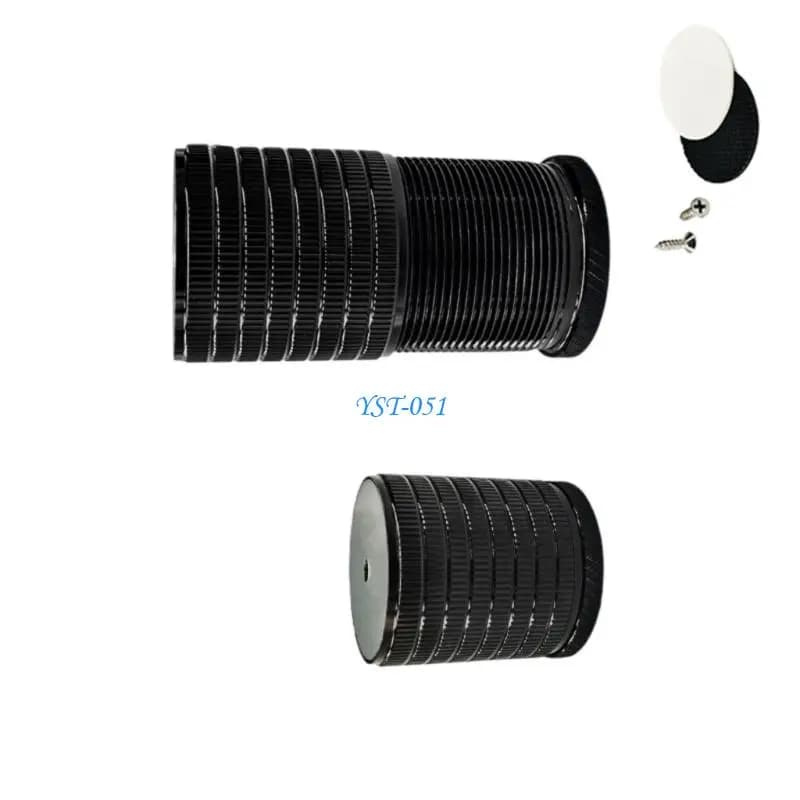 E15A Adjustable Bed Risers With Nonslip Base Replacement For Furniture Legs Aluminum Alloys Support Feet