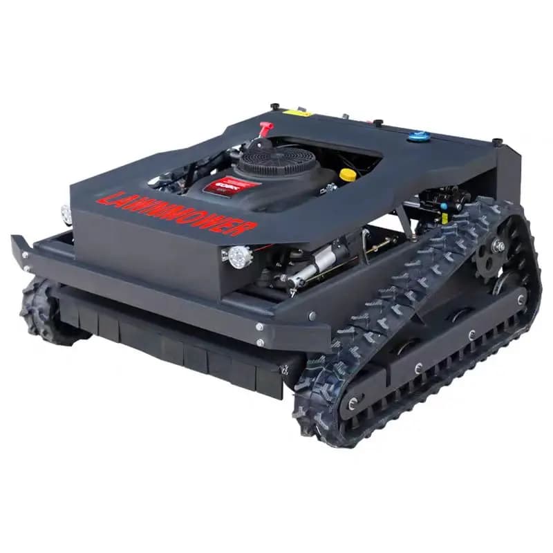 High Quality 9HP 16HP 22HP 27HP Mowing Width 50 cm 80 cm All Terrain Automatic Remote Control Grass Cutting  Lawn Mower
