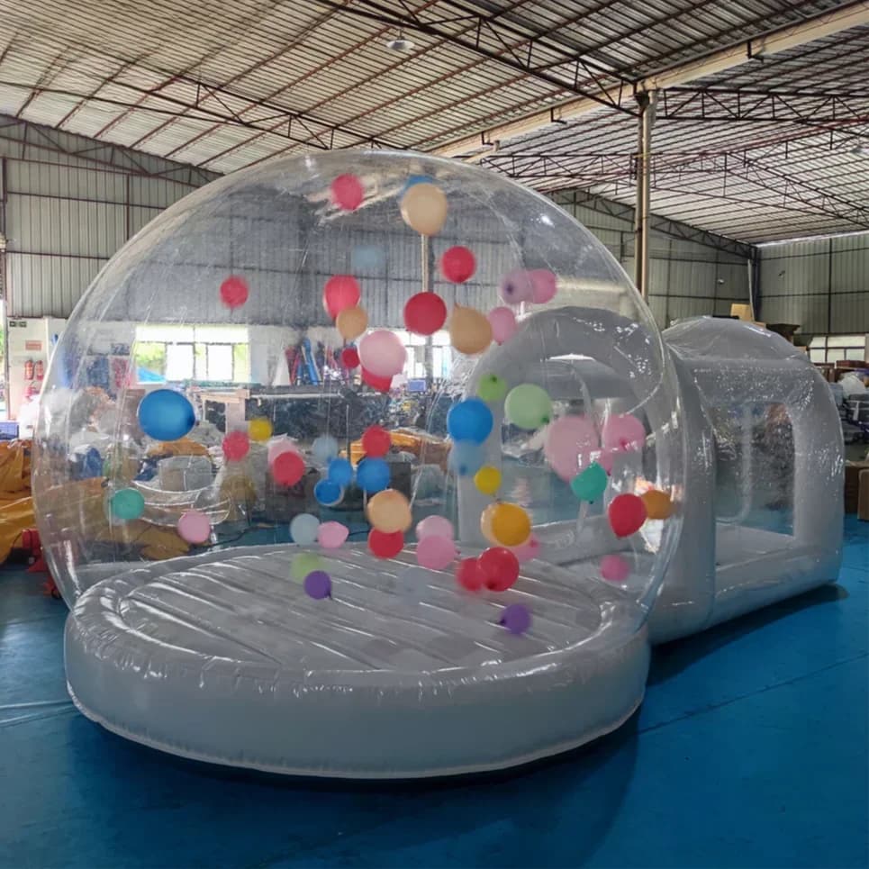 For infla  bounce bubble house  fun dome bubble house with balloon