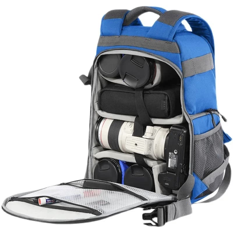Photo Bag Suitable for Canon Nikon Sony Side Pickup Lightweight Outdoor SLR camera Professional Backpack