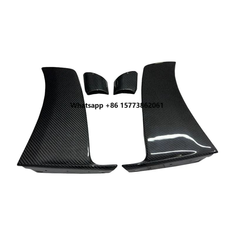 992 GT3 RS OEM Style Side Skirt Wind Knife Dry Carbon Fiber Body Kit Automotive Accessories For  911 GT3 RS