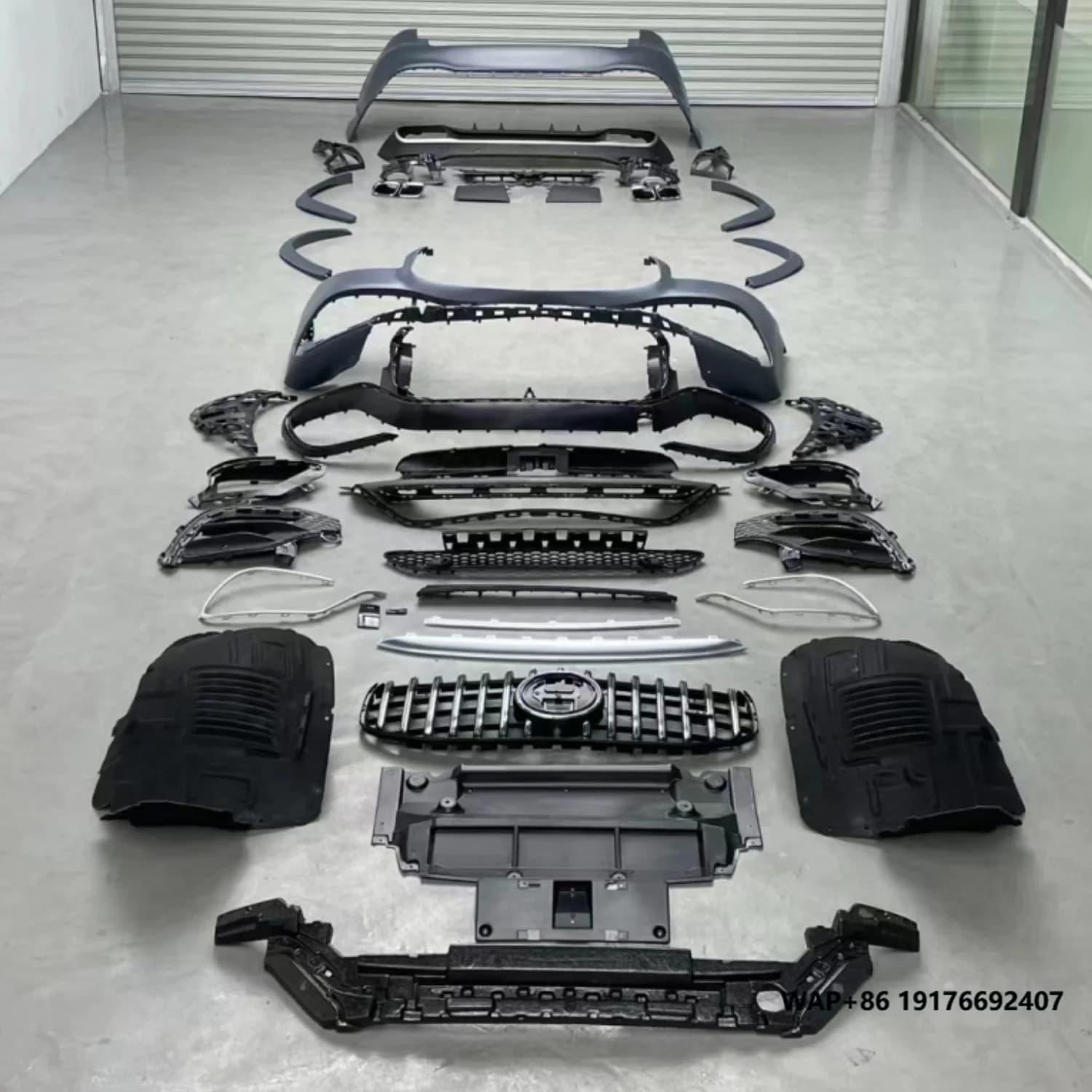 Hot Selling Car Bumper Upgrade Kit Suitable for Mercedes Benz GLS450 Upgrade GLS63AMG Bumper Body Kit